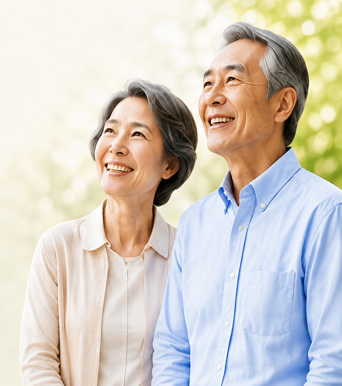健康的な毎日を過ごすご夫婦